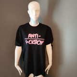 Short-Sleeve Uni-Sex T-Shirt Black & Pink