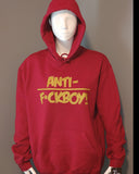 Unisex Hoodie Red & Gold